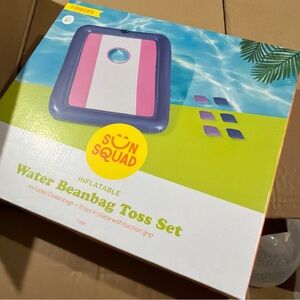 Inflatable Water Beanbag Toss Set